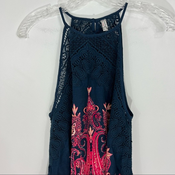 Free People Shea Printed Mini Dress XS - Picture 3 of 8